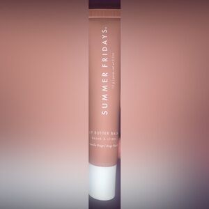 Summer Fridays lip balm in vanilla beige